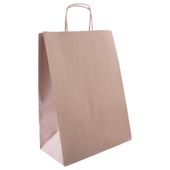 torba papierowa 305x170x340 brąz 100szt enjoybeeco