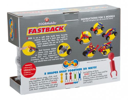 Zoob Klocki Mobile Fastback z napedem Pull-Back na Arena.pl