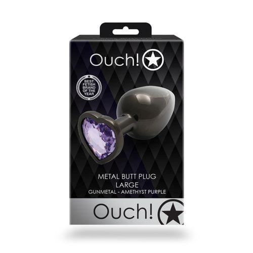 heart gem butt plug   large na Arena.pl