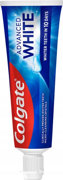 COLGATE ADVANCED WHITE PASTA DO ZĘBÓW WYBIELAJĄCA MINI 50 ML zdjęcie 2