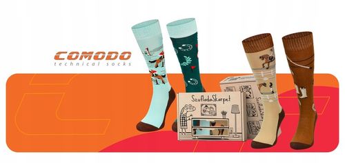 Komplet skarpet w konie na prezent dla Jeźdźca na Arena.pl