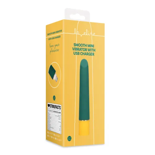 loveline mini wibrator usb ancient sea - kompaktowy, gładki model na Arena.pl