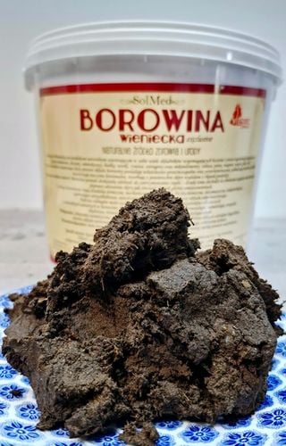 Borowina Wieniecka wiaderko 5 kg REUMATYZM URAZY na Arena.pl