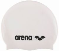 ARENA CZEPEK CLASSIC SILICONE JR WHITE BLACK 91670/115