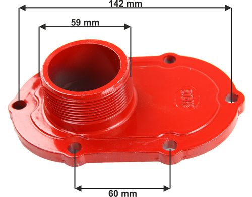 DEKIEL OBUDOWY POMPY CIŚNIENIOWEJ 2" na Arena.pl