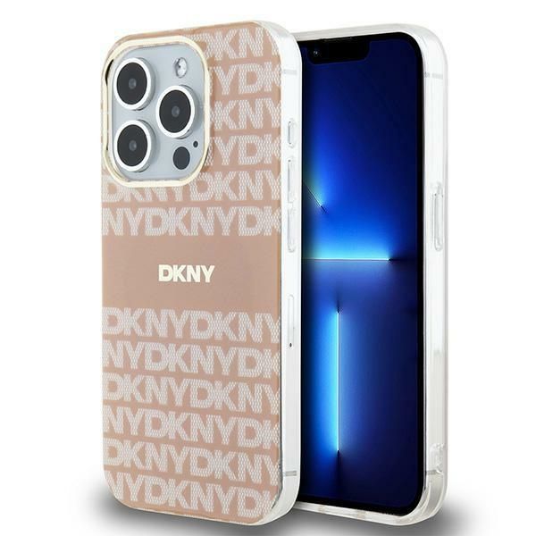 Etui DKNY do iPhone 14 Pro, Różowy, MagSafe zdjęcie 1