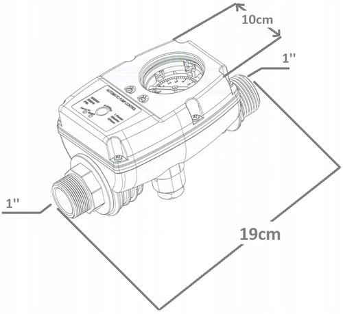 WŁĄCZNIK WYŁĄCZNIK CIŚNIENIOWY STEROWNIK AUTOMATYCZNY SUCHOBIEG PC-59 POMPY na Arena.pl