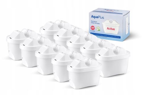10 X WKŁAD FILTR DO WODY AQUAPLUS DO DZBANKA AQUAPHOR MAXFOR na Arena.pl