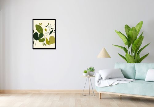 Plakat 50x65cm Świeżość Liści na Arena.pl