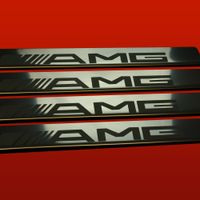 Listwa progowa MERCEDES ML W163 AMG Stal nierdzewna 304 połysk 4szt