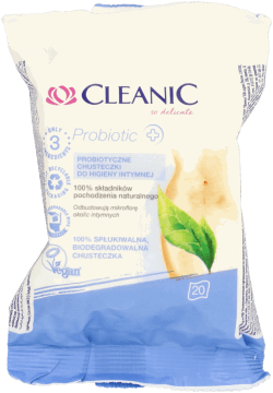 CLEANIC Probiotic+ 20 szt. na Arena.pl