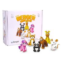 Berger Clay Masa Plastyczna Beasts 18 ks hey