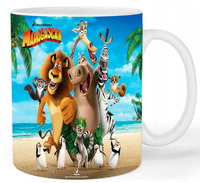 Kubek ceramiczny Pingwiny z Madagaskaru