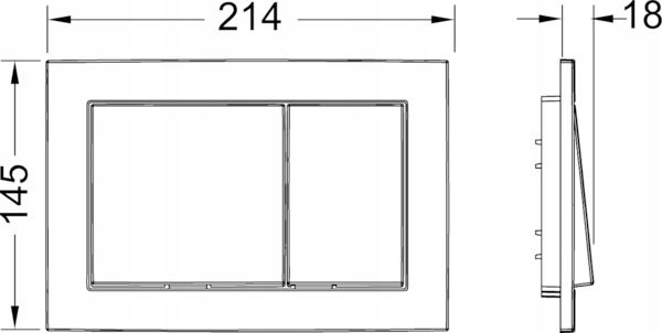 Tece TeceBase przycisk spłukujący 9240723 zdjęcie 3