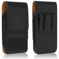 Etui futerał pokrowiec na pasek kabura pokrowiec magnes czarne 17x9x2.5cm