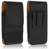 Etui futerał pokrowiec na pasek kabura pokrowiec magnes czarne 17x9x2.5cm