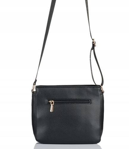 MONNARI Torebka na ramię LISTONOSZKA Pojemna PASEK LOGO PREMIUM na Arena.pl