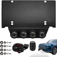 Lampy przednie Laser LED tablica rejestracyjna US 12V + pilot