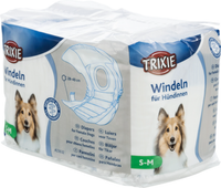 TRIXIE Pieluchy pampersy psa suczki na nietrzymanie moczu cieczkę 12szt S-M