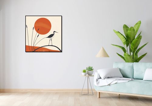 Plakat 80x80cm Ciepło Zachodów na Arena.pl