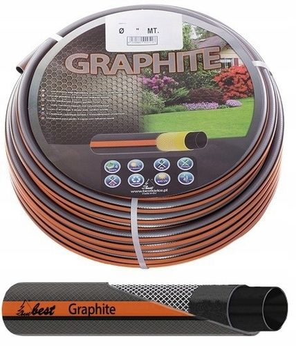 WÓZEK ALU WĄŻ OGRODOWY 4-WARSTWOWY 1/2 50 METRÓW BEST POLSKA ZRASZACZ KPL na Arena.pl