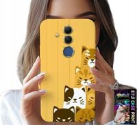 ETUI DO HUAWEI MATE 20 LITE - LOVE CAT, WZORY Z KOTAMI, CASE + SZKŁO