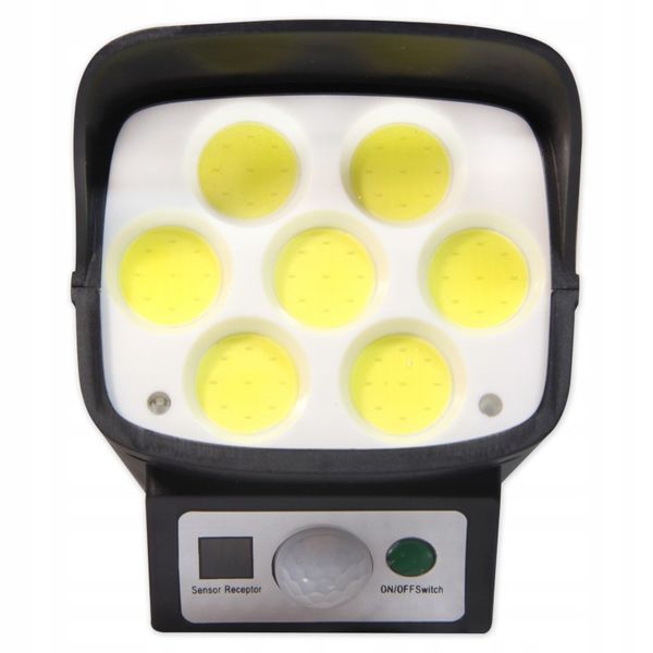 Lampa Solarna Reflektor Led Cob Atrapa Kamery Z Czujnikiem Ruchu zdjęcie 5