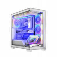 Obudowa do komputera MODECOM Volcano Stellar 5F ARGB Midi Tower ATX Biała