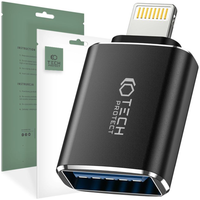 TECH-PROTECT ULTRABOOST ADAPTER LIGHTNING TO USB OTG BLACK