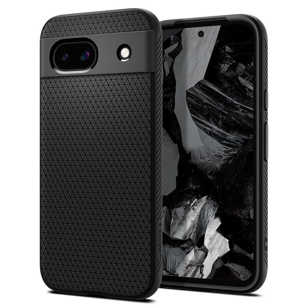 SPIGEN LIQUID AIR GOOGLE PIXEL 8A MATTE BLACK zdjęcie 1