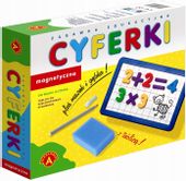 Cyferki magnetyczne z tablicą 04182