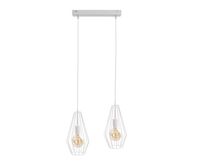 Lampa wisząca 2xE27 LEX WHITE