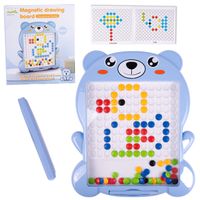 Tablica Magnetyczna Miś Magpad Układanka Edukacyjna Mozaika