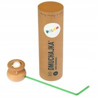 DMUCHAJKA NATURALNA - Drewniana Zabawka Pomoc Logopedyczna - PILCH