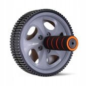 KÓŁKO DO ĆWICZEŃ MIĘŚNI BRZUCHA CORE ABS AB WHEEL KOŁO ROLLER - GymBeam