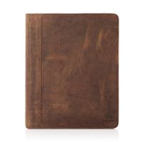 vintage skórzany biwuar a4 aktówka paolo peruzzi t-57-lb