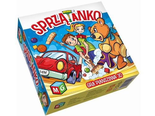 Sprzątanko gra planszowa 3D Multigra GR0294 na Arena.pl
