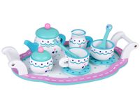 ZESTAW DREWNIANY HERBACIANY SERWIS KAWOWY