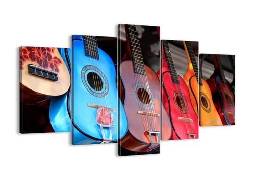 Obraz Na Płótnie - Gitara Muzyka - 150X100 Cm - Ea150X100-2221 na Arena.pl