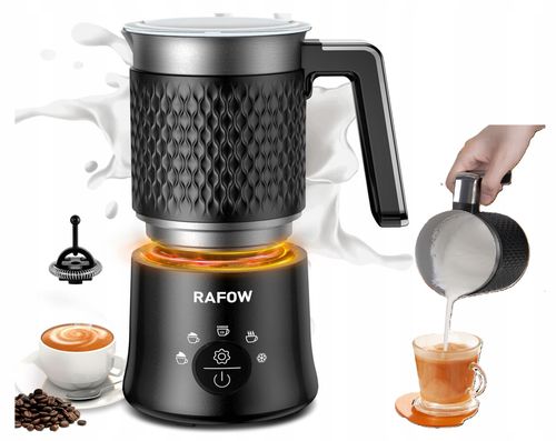 Spieniacz Do Mleka Kawy Elektryczny 5W1 350Ml Wyświetlacz Do Latte Auto Off na Arena.pl