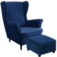 POKROWIEC NA FOTEL USZAK PODNÓŻEK WELUR OEKO TEX