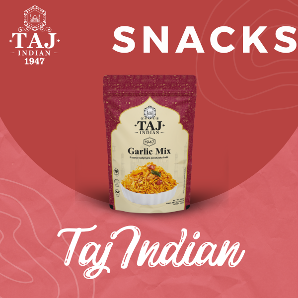 TAJ INDIAN 1947 GARLIC MIX 200g zdjęcie 2