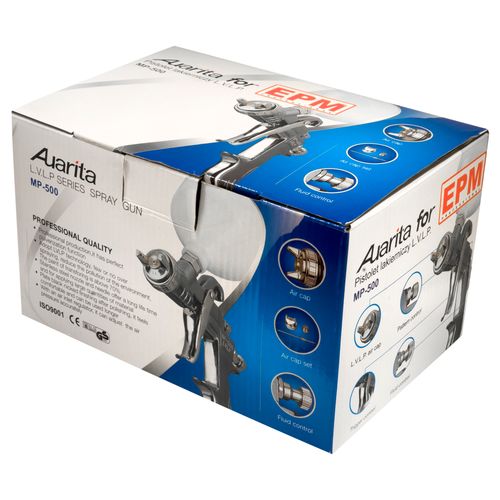 pistolet lakierniczy l.v.l.p. aurita mp-500 600ml 1.4 - e-490-0203 na Arena.pl