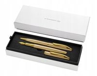 Zestawb Pióro wieczne + długopis Jazz Noble Elegance Gold etui Pelikan