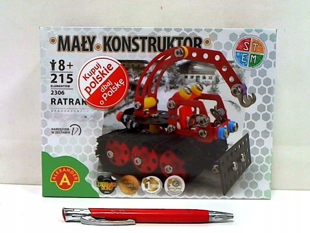 Klocki Metalowe do Skręcania MAŁY KONSTRUKTOR zdjęcie 6