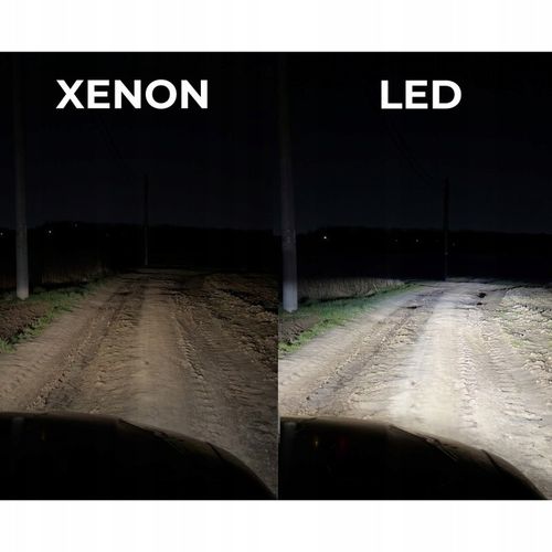 Żarówki LED H4 6500K 80W Mocne Białe Światło CANBUS Plug & Play na Arena.pl