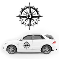 NAKLEJKA NA BOK AUTA dekoracyjna wodoodporna KAMPER auto samochód 35cm