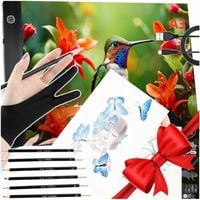 TABLET GRAFICZNY DO RYSOWANIA A3 DESKA KREŚLARSKA XL TABLICA LED +AKCESORIA