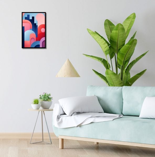 Plakat 30x45cm Miasto Kolorów zdjęcie 4