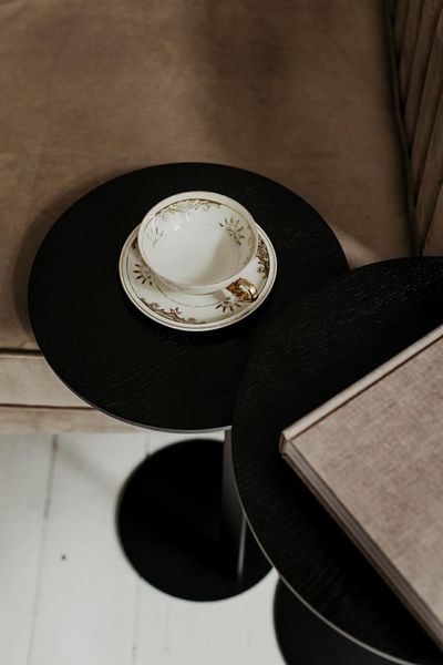 Stolik ODEN 350 czarny dąb zdjęcie 4